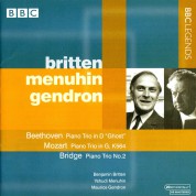 Benjamin Britten, Yehudi Menuhin, Maurice Gendron: Beethoven, Mozart, Bridge: Piano Trios - CD
