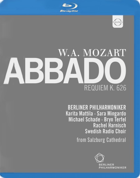 Rachel Harnisch, Karita Mattila, Sara Mingardo, Bryn Terfe, Berlin Philharmonic Orchestra, Claudio Abbado: Mozart: Requiem - BluRay