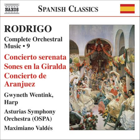 Gwyneth Wentink: Rodrigo: Concierto Serenata / Concierto De Aranjuez (Complete Orchestral Works, Vol. 9) - CD