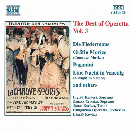 Zsuzsa Csonka: Best of Operetta, Vol. 3 - CD