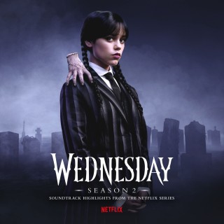 Çeşitli Sanatçılar, Chris Bacon: Wednesday: Season 2 (OST) (Transparent Purple/Black Marble Vinyl) - Plak