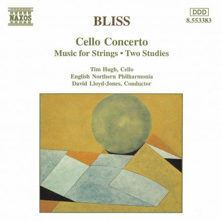 Bliss: Cello Concerto / Music for Strings / Two Studies - CD