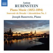 Joseph Banowetz: Rubinstein: Piano Music (1852-1894) - CD