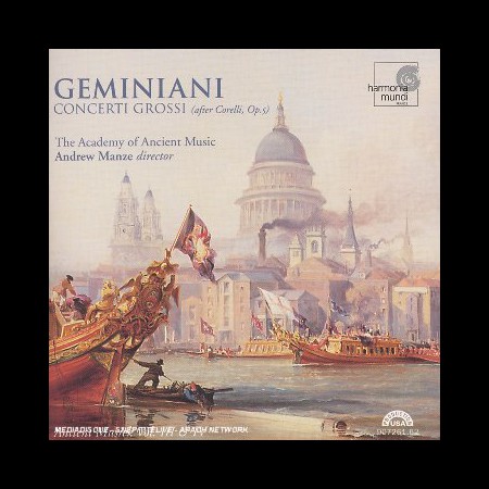 Andrew Manze, The Academy of Music: Geminiani: Concerti Grossi - CD