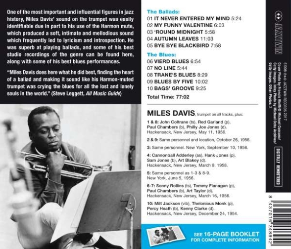Miles Davis: Ballads And Blues - CD Foto #2