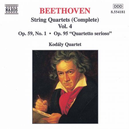 Beethoven: String Quartets Op. 59, No. 1, 'Rasumovsky' and Op. 95, 'serioso' - CD