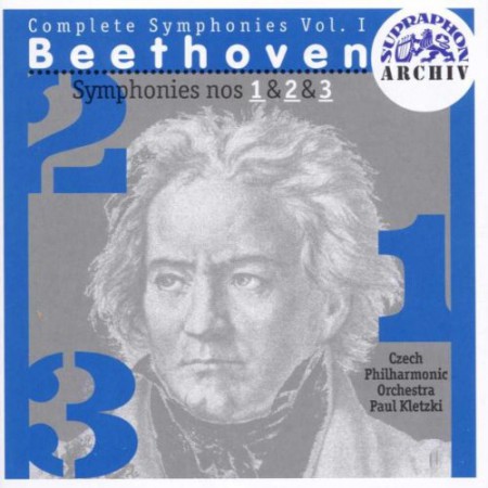 Czech Philharmonic Orchestra, Paul Kletzki: Beethoven, Symphony Nos. 1,2,3 - CD