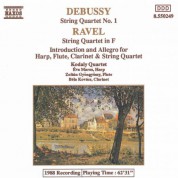 Debussy: String Quartet No. 1 / Ravel: String Quartet in F / Introduction and Allegro - CD