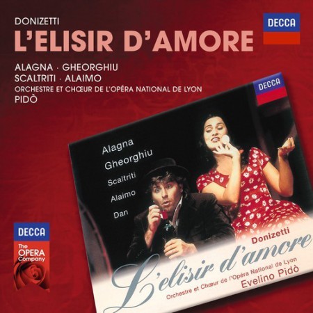 Roberto Alagna, Angela Gheorghiu, Orchestre de l'Opéra National de Lyon, Evelino Pidò, Roberto Scaltriti: Donizetti: L'elisir D'amore - CD