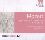The Prague Philharmonia, Jiří Bĕlohlávek: Mozart: Symphonies no.35 "Haffner" & n°36 "Linz" - CD