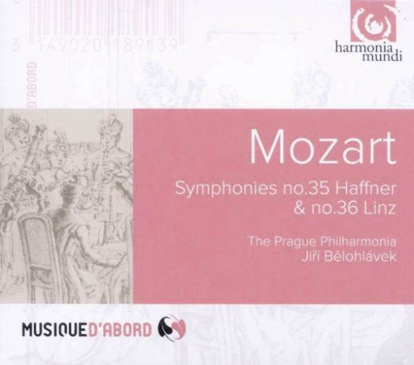The Prague Philharmonia, Jiří Bĕlohlávek: Mozart: Symphonies no.35 "Haffner" & n°36 "Linz" - CD Foto #1