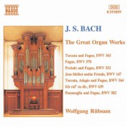 Wolfgang Rubsam: Bach, J.S.: Great Organ Works - CD