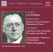 Weber / Berlioz: Overtures / Liszt: Les Preludes (Mengelberg) (1928-1942) - CD