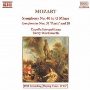 Capella Istropolitana: Mozart: Symphony No. 28, 31, 40 - CD