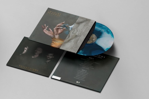 Imagine Dragons: Reflections (From The Vault Of Smoke + Mirrors) (Ocean Blue Marbled Vinyl) - Plak Foto #1