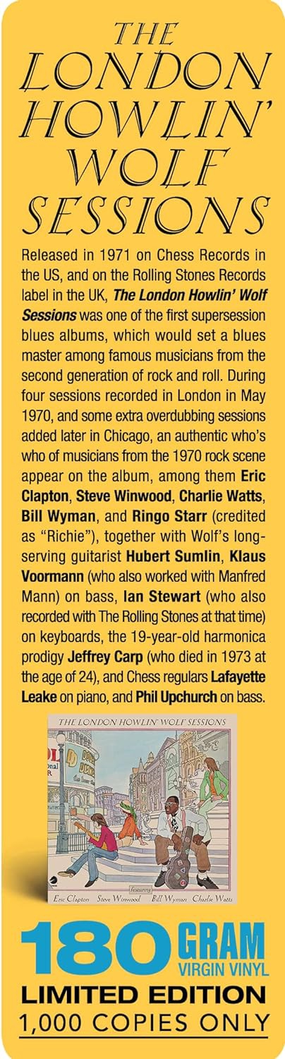 Howlin' Wolf: The London Howlin' Wolf Sessions - Plak Foto #4