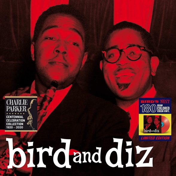 Charlie Parker, Dizzy Gillespie - Bird And Diz + 2 Bonus Tracks Edition in Solid Red