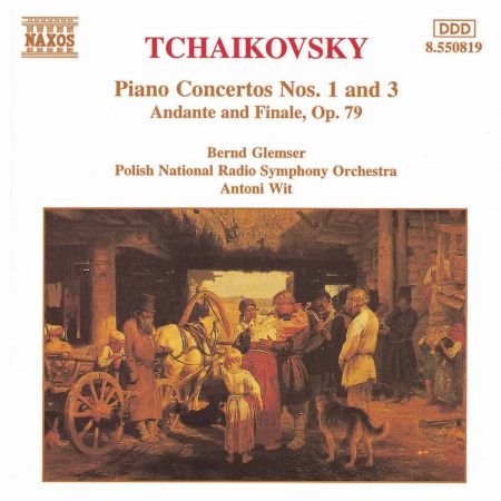 Bernd Glemser: Tchaikovsky: Piano Concertos Nos. 1 and 3 - CD