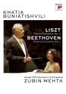 Khatia Buniatishvili, Zubin Mehta, Israel Philharmonic Orchestra: Lıszt: Piano Concerto No 2, Beethoven: Piano Concerto No: 1 - DVD Foto #1