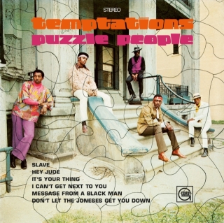 The Temptations: Puzzle People - Plak