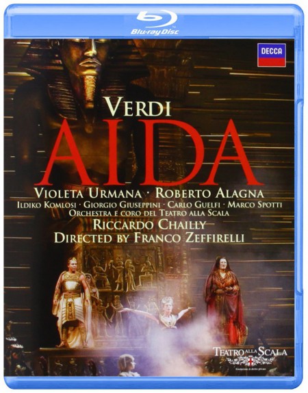 Roberto Alagna, Violeta Urmana, Ildiko Komlosi, La Scala Orchestra, Riccardo Chailly: Verdi: Aida - BluRay