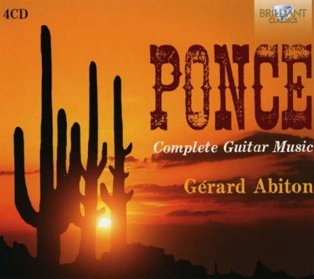 Gérard Abiton: Ponce: Complete Guitar Music - CD