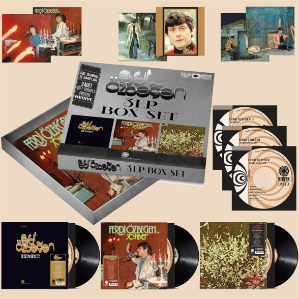 Ferdi Özbeğen - Özel Kutulu 3 Box Set (Teşekkürler-Sohbet-Mutluluklar)