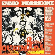 Ennio Morricone: Queimada (Limited Edition - Clear & Orange Mixed Vinyl) - Plak