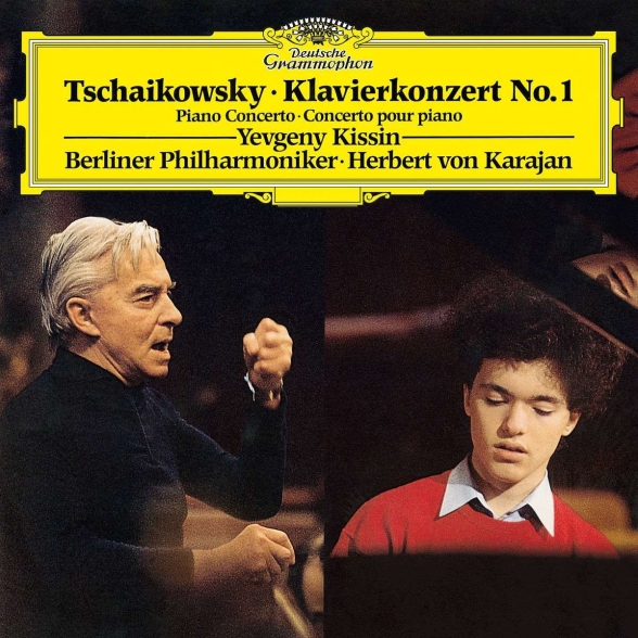 Evgeny Kissin, Herbert von Karajan, Berliner Philharmoniker: Tchaikovsky: Piano Concerto No 1 - Plak Foto #1
