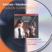 Viktoria Mullova, Boston Symphony Orchestra, Seiji Ozawa: Sibelius/ Tchaikovsky: Violin Concerto - CD