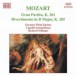 Mozart: Gran Partita / Divertimento, K. 205 - CD