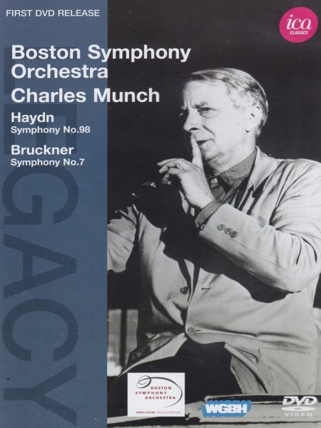 Boston Symphony Orchestra, Charles Munch: Haydn/ Bruckner: Sym. No.98, Sym. No.7 - DVD