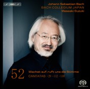 Bach Collegium Japan, Masaaki Suzuki: J.S. Bach: Cantatas, Vol. 52 - SACD