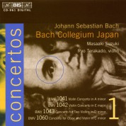Bach Collegium Japan, Masaaki Suzuki: J.S. Bach: Concertos, Vol.1 (BWV 1041, 1042, 1043, 1060) - CD