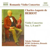 Takako Nishizaki: Beriot: Violin Concertos Nos. 1, 8 and 9 - CD