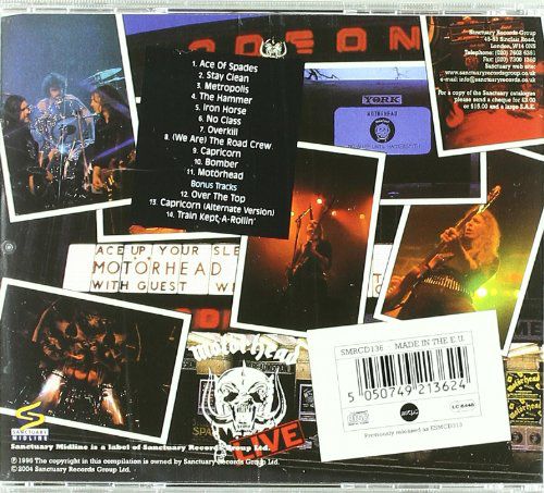 Motörhead: No Sleep 'Til Hammersmith - CD Foto #2