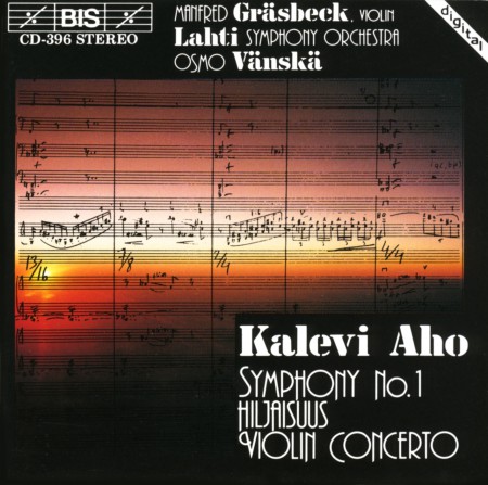 Manfred Gräsbeck, Lahti Symphony Orchestra, Osmo Vänskä: Aho: Symphony No.1 - CD