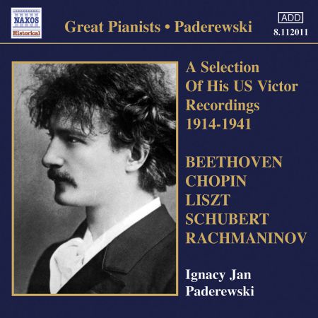 Ignacy Jan Paderewski: Paderewski: Victor Recordings (Selections) (1914-1941) - CD