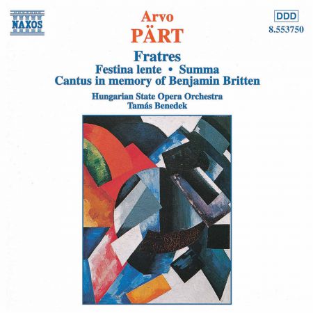 Part: Fratres / Festina Lente / Summa - CD