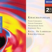 Alicia de Larrocha, Aram Il'yich Khachaturian, Ruggiero Ricci: Khachaturian: Piano Concerto No. 2 - CD