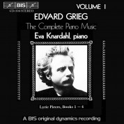 Eva Knardahl: Grieg - Complete Piano Music, Vol 1 - CD