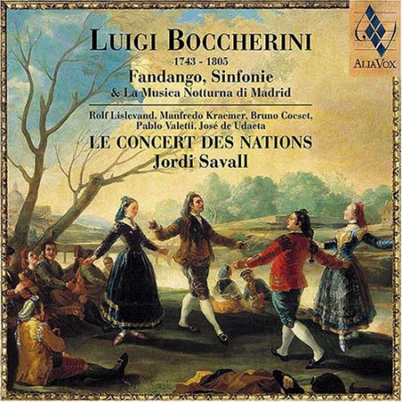 Le Concert des Nations, Jordi Savall: Luigi Boccherini - Fandango, Sinfonie & La Musica Notturna di Madrid - CD