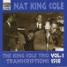 King Cole Trio: Transcriptions, Vol. 1 (1938) - CD
