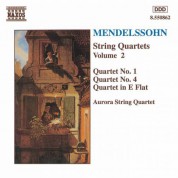 Mendelssohn: String Quartets Nos. 1 and 4 / Quartet in E-Flat Major - CD