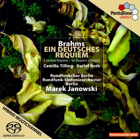 Marek Janowski, Rundfunkchor Berlin, Rundfunk-Sinfonieorchester Berlin: Brahms: Ein Deutsches Requiem - SACD