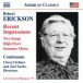 Erickson: Orchestral, Chamber and Vocal Music - CD