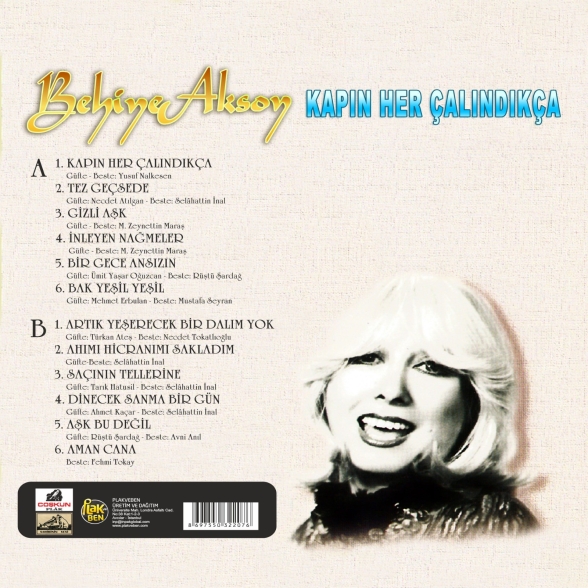 Behiye Aksoy: Kapın Her Çalındıkça (Renkli Plak) - Plak Foto #2