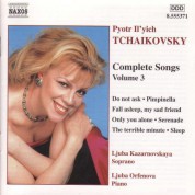 Tchaikovsky: Songs (Complete), Vol.  3 - CD