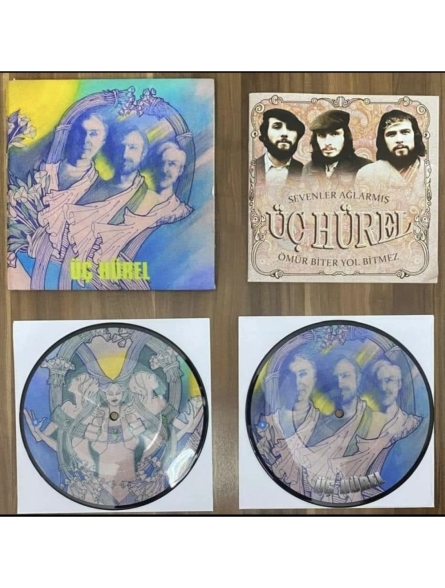 3 Hürel: Sevenler Ağlarmış / Ömür Biter Yol Bitmez (Picture Disc) - Single Plak Foto #3