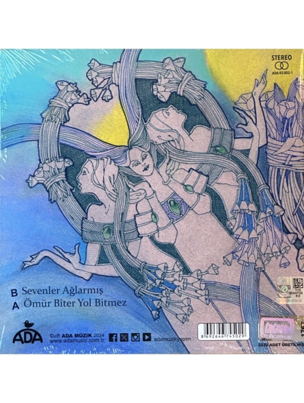 3 Hürel: Sevenler Ağlarmış / Ömür Biter Yol Bitmez (Picture Disc) - Single Plak Foto #2